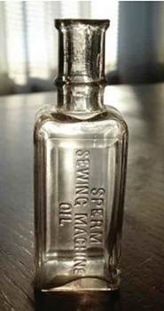 glass bottle for oil